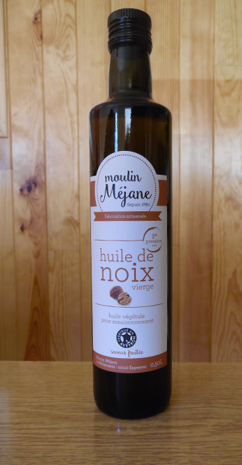 Format 50 CL huile de noix du moulin Méjane